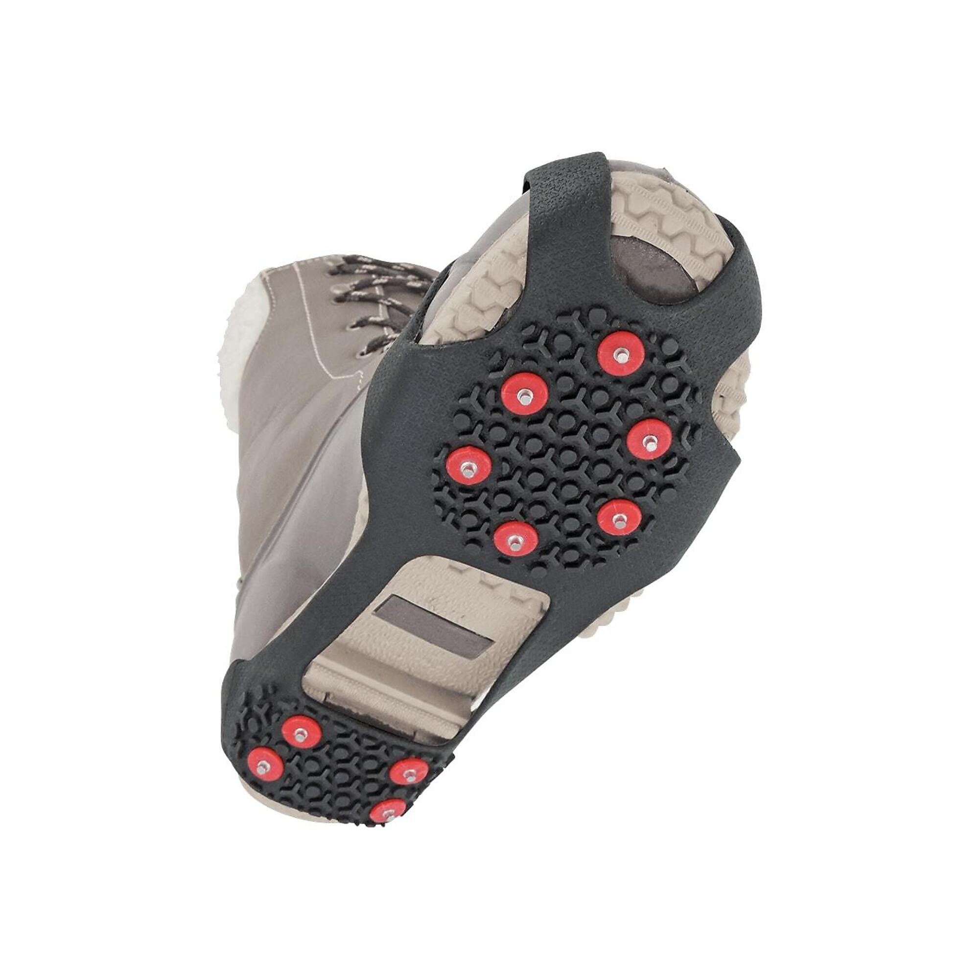 Global Glove Ice Gripster™, Anti-Slip Traction Cleats w/Carbon Steel Studs - 1 Pair, Size L, Model# ITR3600-L